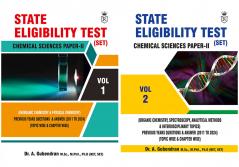 State Eligibility Test Chemical Sciences Paper II Vol 1 and 2 (Combo)