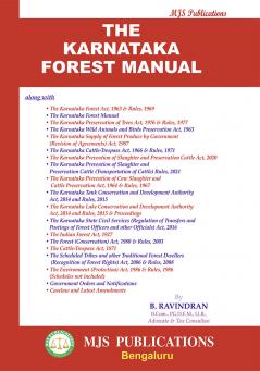 MJS's  The Karnataka Forest Manual (2024 Edition)