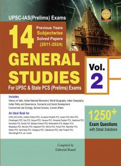 UPSC-IAS (Prelims) Exam 14 Years Previous  Subjectwise Solved Papers General Studies Vol 2