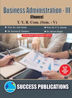 Business Administration III T.Y.B.Com Sem.-V