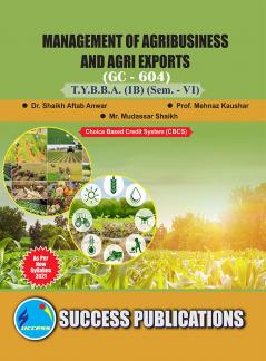 Management of Agribusiness and Agri Exports (604)BBA SEM.-VI