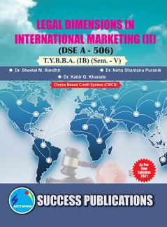 Legal Dimensions in International Marketing (II) (506-A)BBA SEM.-V