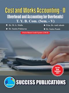 Cost & Works Accounting II T.Y.B.Com Sem.-V