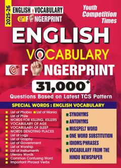 2025-26 English Vocabulary 31000 Special Words 688 1395 E.