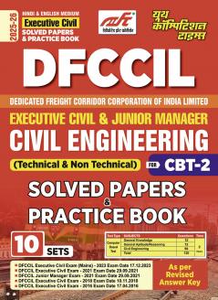 2025-26 DFCCIL Civil Engineering Solved Papers & Practice Book 272 550.