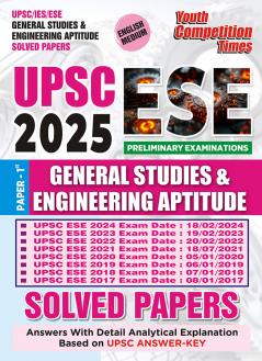 2025-26 UPSC  General Studies & Engineering Aptitude Solved Papers 160 295 E.