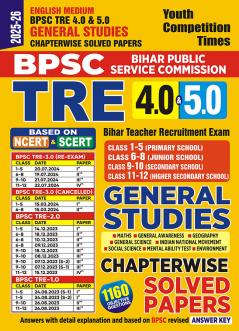 2025-26 BPSC TRE 4 & 5 Class-I to XII General Studies Solved Papers 136 295 E .