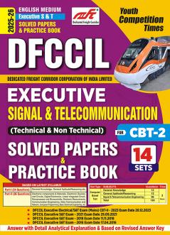 2025-26 DFCCIL CBT-2 Executive Signal & Telecommunication  Solved Papers & Practice Book 240 495 E.
