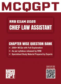 RRB Chief Law Assistant Exam 2025 | 2500+ MCQ with Full Explanation