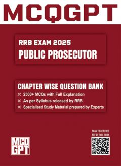 RRB Public Prosecutor Exam 2025 | 2500+ MCQ with Full Explanation
