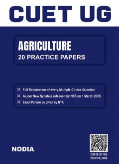 NTA CUET UG Agriculture 2025 Exam | 20 Practice Paper with Full Explanation