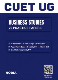 NTA CUET UG Business Studies 2025 Exam | 20 Practice Paper with Full Explanation