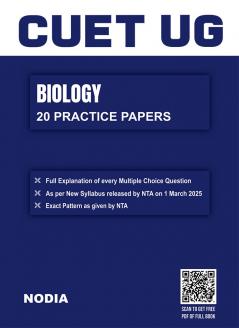NTA CUET UG Biology 2025 Exam | 20 Practice Paper with Full Explanation