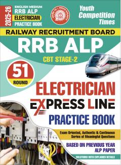 2025-26 RRB ALP CBT Stage-2 Electrician Practice Book 208 395 E .