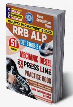 2025-26 RRB ALP CBT Stage-2 Mechanic Diesel  Practice Book 208 395 E .