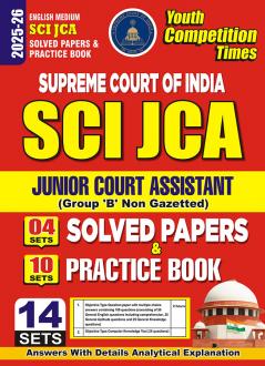 2025-26 SCI JCA Solved Papers & Practice Book 224 395 E.