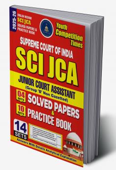 2025-26 SCI JCA Solved Papers & Practice Book 224 395 E.