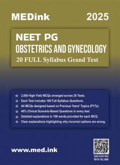 NEET PG Obstetrics and Gynecology 20 Grand Test 2025 Edition