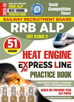 2025-26 RRB ALP CBT Stage-2 Heat Engine Practice Book 208 395 E.