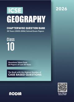 ICSE Class 10 Geography Chapterwise Previous Year Question Bank (PYQ) For 2026 Exam