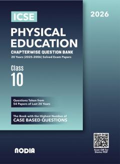 ICSE Class 10 Physical Education Chapterwise Previous Year Question Bank (PYQ) For 2026 Exam