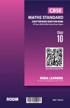 CBSE Class 10 Maths Standard Chapterwise Previous Year Question Bank (PYQ) For 2026 Exam