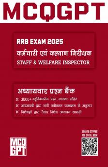 RRB Staff & Welfare Inspector Exam (HIndi Edition) 2025 | Chapterwise Question Bank | 3000+ MCQ with Full Explanation