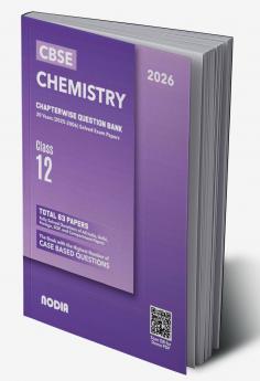 NODIA CBSE Chemistry Class 12 Question Bank 20 Years PYQB for 2026 Exam