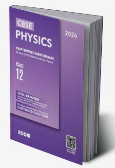 NODIA CBSE Physics Class 12 Question Bank 20 Years PYQB for 2026 Exam