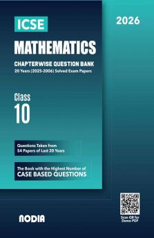 ICSE Class 10 Mathematics Chapterwise Previous Year Question Bank (PYQ) For 2026 Exam