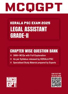KPSC Legal Assistant Grade-II 2025 Edition | 3000+ MCQ with Full Explanation | Chapterwise Question Bank