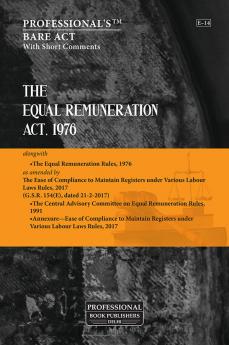 Equal Remuneration Act 1976 alongwith Equal Remuneration Rules 1976