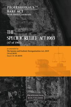 The Specific Relief Act 1963