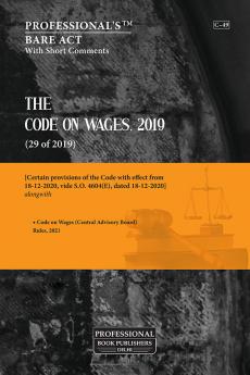 Code on Wages 2019 alongwith Code on Wages (Central Advisory Board) Rules 2021