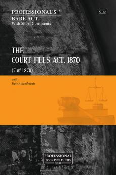 Court-fees Act 1870 with State Amendments