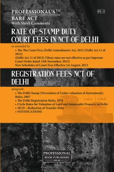 Rate of Stamp Duty Court Fees in NCT of Delhi as amended by Court Fees (Delhi Amendment) Act 2012