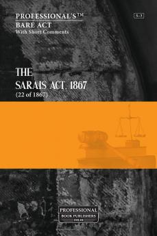 Sarais Act 1867