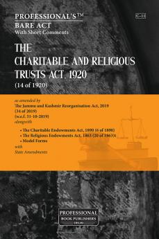 Charitable and Religious Trusts Act 1920 as amended by  Jammu and Kashmir Reorganisation Act 2019