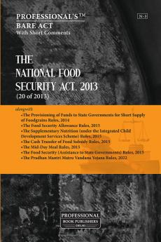 National Food Security Act 2013 alongwith Rules