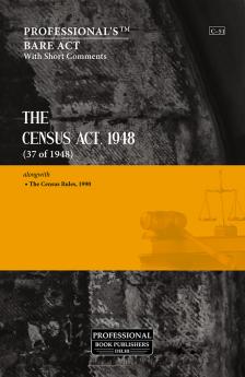 Census Act 1948 alongwith Census Rules 1990