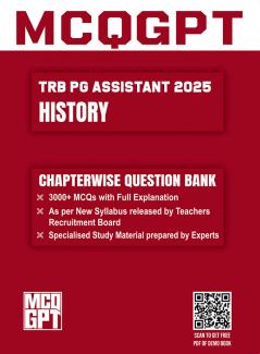 TRB PG Assistant History Exam 2025