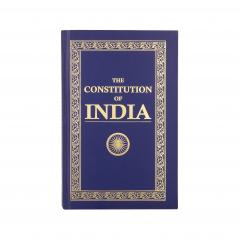 The  Constitution of India (Deluxe Hardbound Edition) by Insight Publishing with Gold Foiled Cover Gold Gilding Book Mark Ribbon incorporating all amendments at relevant Articles Landmark Judgements & Covering latest Constitution 106th Amendment Act
