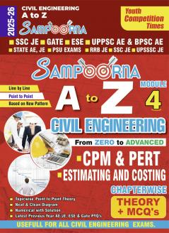 2025-26  SSC JE/UPPSC AE  Civil Engineering Complete Study Material A-Z 208 395 E.