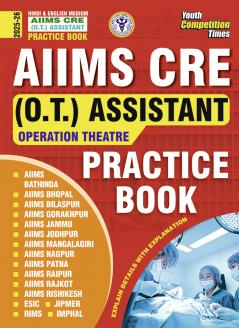 2025-26 AIIMS CRE OT Assistant Practice Book 240 495.
