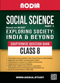 CBSE Class 8 Social Science Question Bank for 2026 Exam | New Edition as per Latest NCERT Textbooks | Solved NCERT Textual Questions