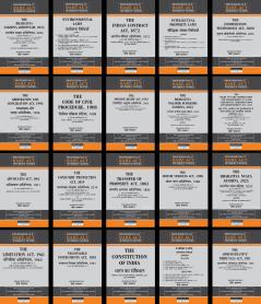 PROFESSIONAL’S Hindi Edition AIBE Bare Acts without Notes 20 Book Set as Per Latest Guidelines of BCI with New Criminal Laws एआईबीई परीक्षा के हिन्दी संस्करण बेयर एक्ट्स सेट