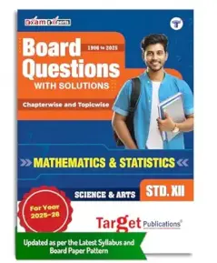 Std 12 Science & Arts Board Chapter Wise Questions with Solutions for 2026 Exam | Mathematics & Statistics HSC Topic Wise Board Question Bank (1996 to 2025) Maharashtra Board