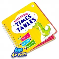 My First Times Tables Book for Kids | Multiplication Tables 1 to 20 with Fun & Easy Math Actvities for Ages 4+ Years | Early Learning Board Book for Children