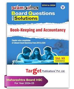 Std 12 Commerce Board Chapter Wise Questions with Solutions for 2024-25 Exam | Book Keeping and Accountancy HSC Topic Wise Board Questions - 1996 to 2024 | Based on Std 12th Maharashtra State Board