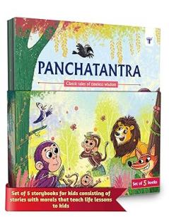 Panchatantra Stories | Bedtime Moral Story Books for Kids in English | Traditional Stories | Panchatantra Tales for 5 to 10 Years Old | Picture Story Books | Set of 5 Books